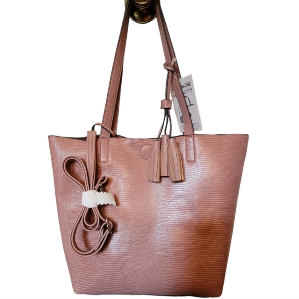 Pink handbag